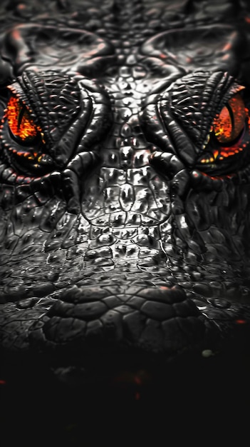 Photo amazing cool alligator crocodile character wallpaper hd background