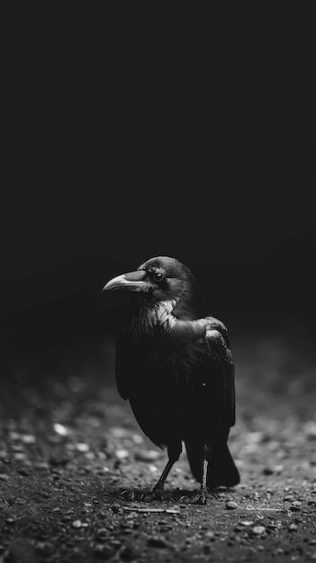 Amazing crow background for wallpaper