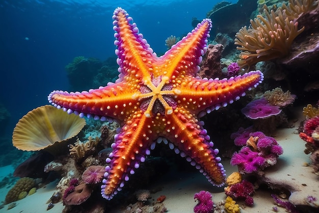 Amazing Fromia Elegans Starfish