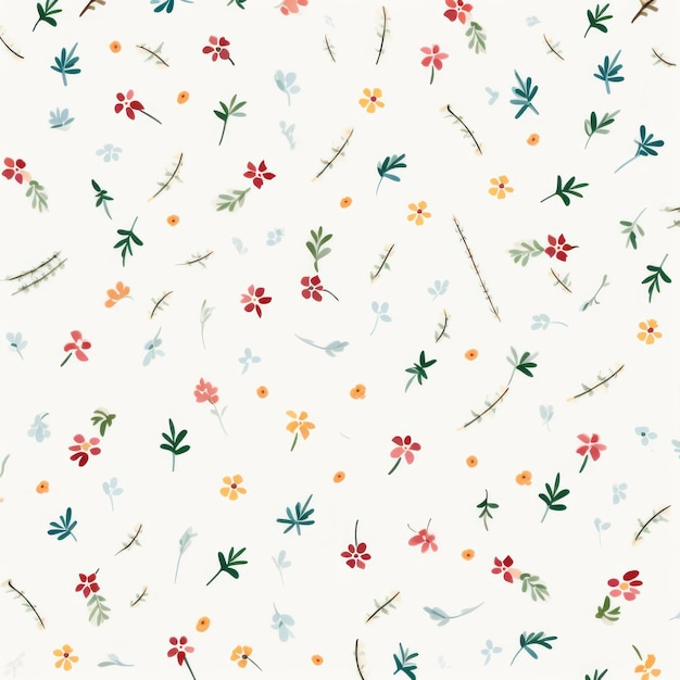 Amazing looking Small Flower pattern designs