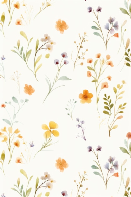 Amazing looking Small Flower pattern designs