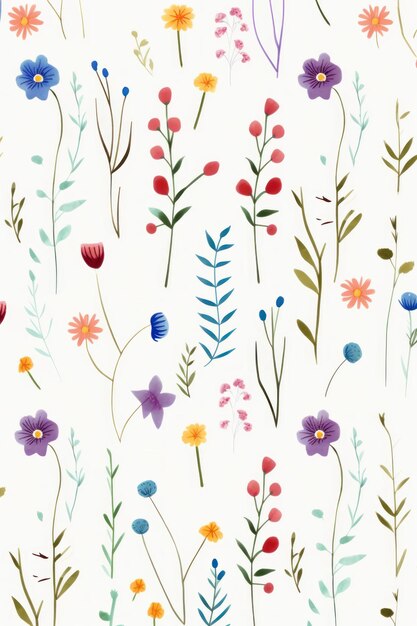 Amazing looking Small Flower pattern designs