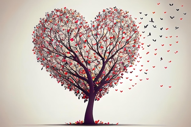 Amazing Love tree with flying