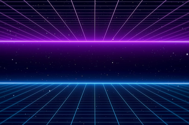 amazing neon lights background vibrant and electrifying visuals for stunning and modern design