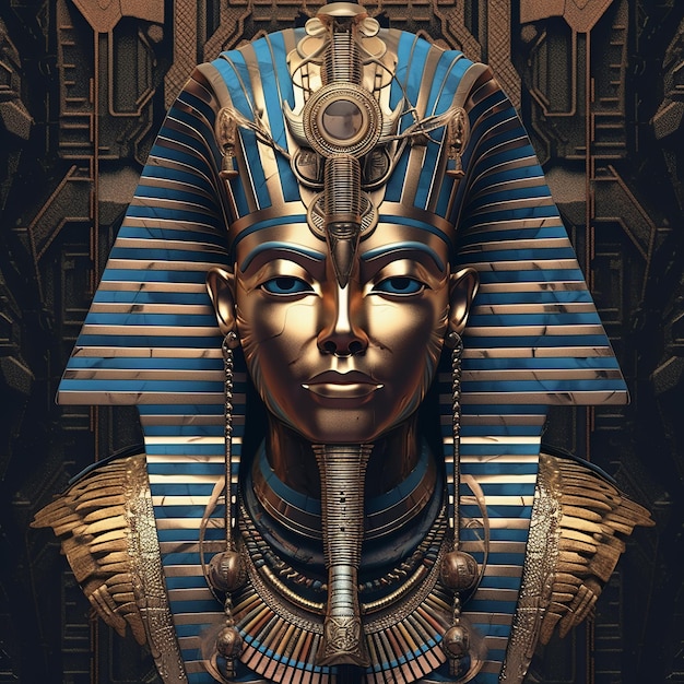 Amazing Pharaoh Egyptian Mask