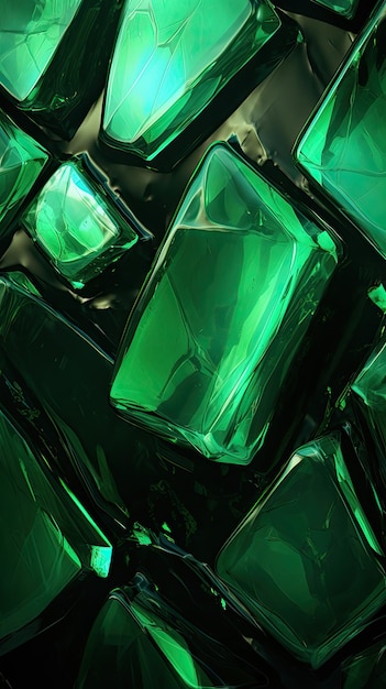 amazing photo of emerald background