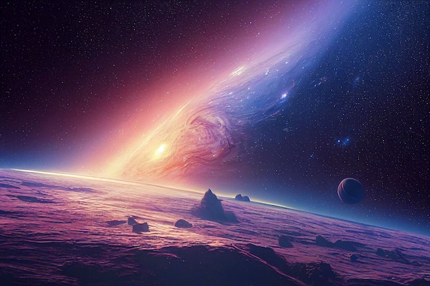 sci-fi planet picture 8K and 4K Ultra HD 7680x4320 3840x2160 Stock Photo -  Alamy