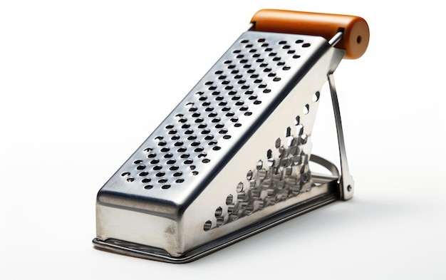 Amazing Steel Grater Grinder Isolated on White Background