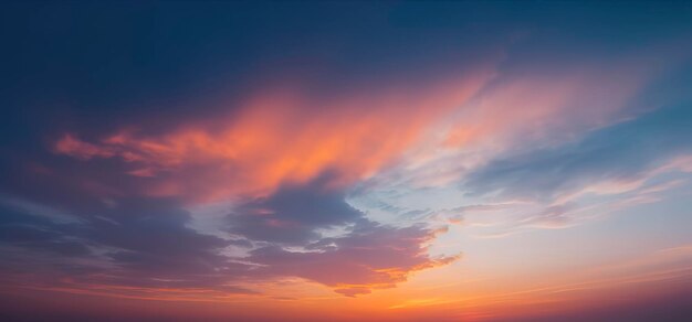 見事な写真でキャプチャされた劇的な雲と素晴らしい夕焼け空