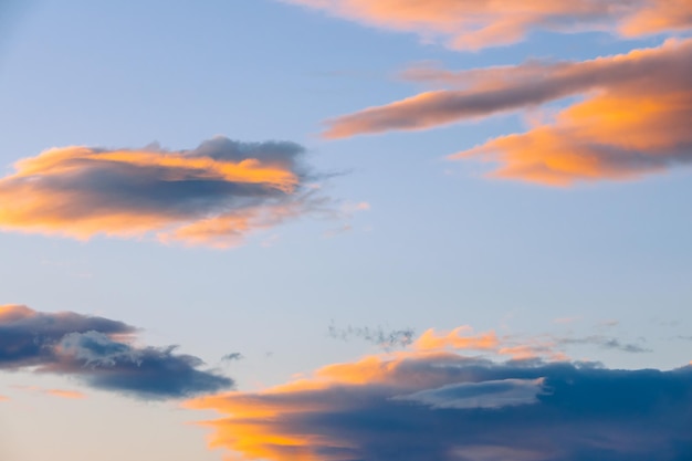 すばらしい夕焼け空