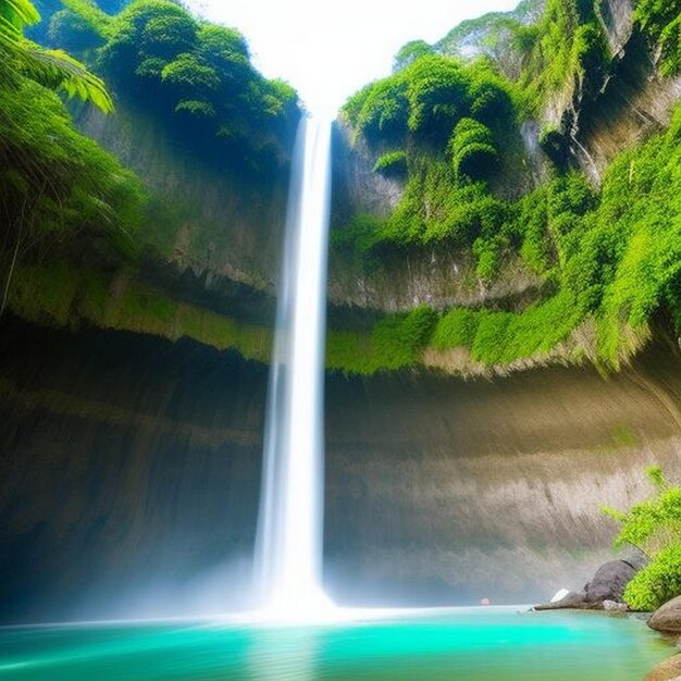 Amazing View of Tiu Kelep Waterfall