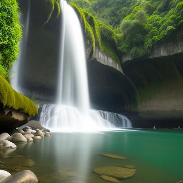 Amazing View of Tiu Kelep Waterfall