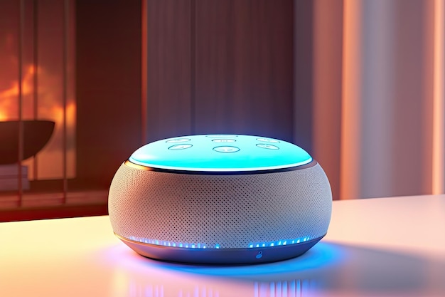 The Amazon Echo Dot 4 is a speaker that can be controlled by voice and comes with the activated voic...