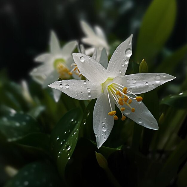 アマゾンユリ ユリの花 ユリの花 植物