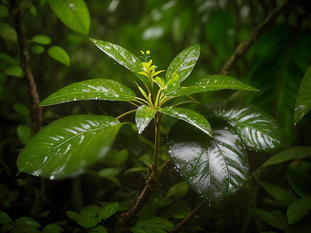 Amazon Rain Forest cupuau plant Theobroma grand real still fotografie