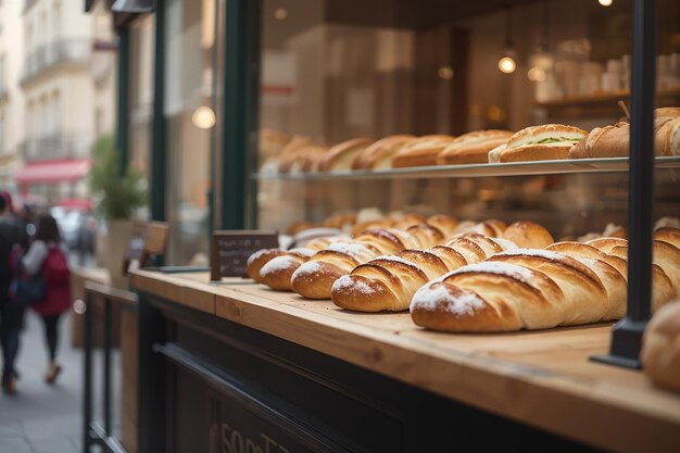 Ambachtelijke Franse Boulangerie Parijse charme Verse baguettes en culinair vakmanschap