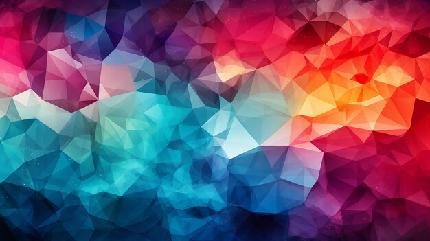 Amber_abstract_polygon_background