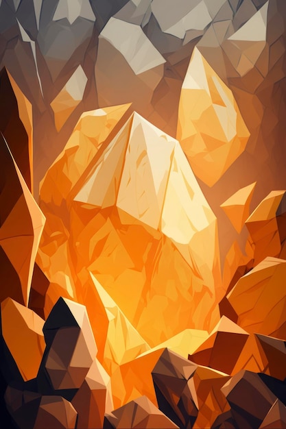 Amber background