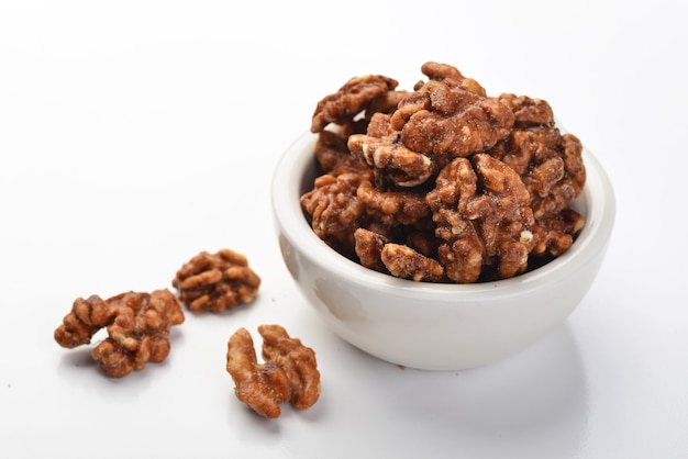 Amber walnut kernel