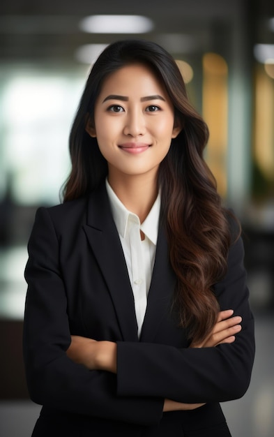 Ambitious Professional Asian Businesswoman