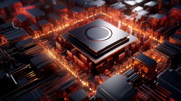 AMD Ryzen Threadripper krachtige werkstationprocessor met architectuur onder technologisch niveau