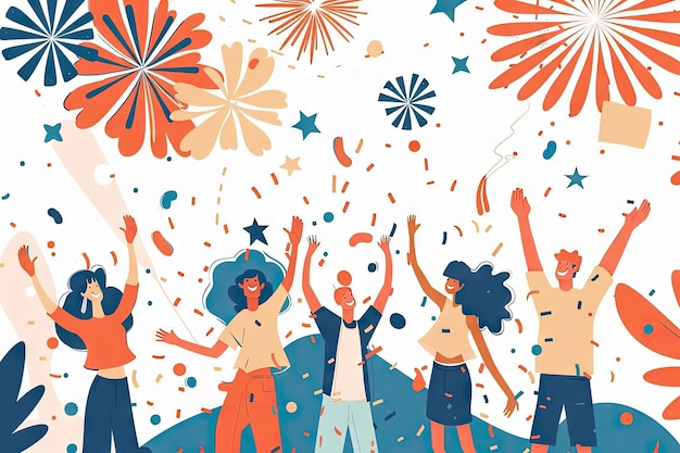 美國國旗 慶祝美國獨立日