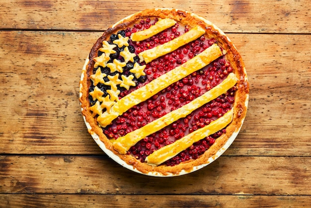 American berry pie.