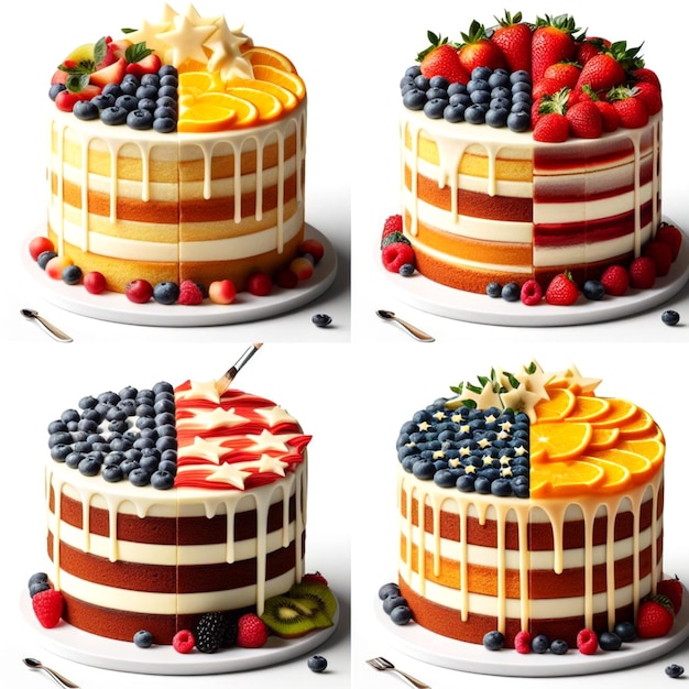 사진 미국 케이크
