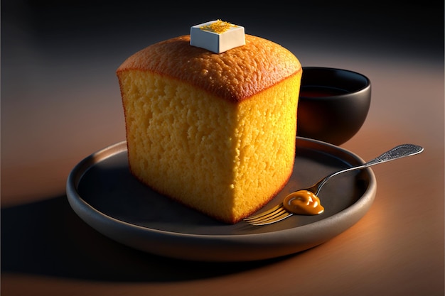 Photo american cornbread