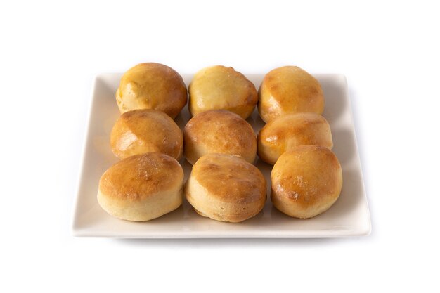 American crush butter biscuits isolated