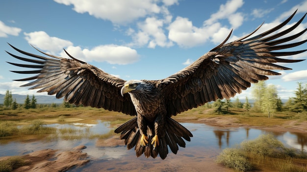 american eagle HD 8K wallpaper Stock Photographic Image