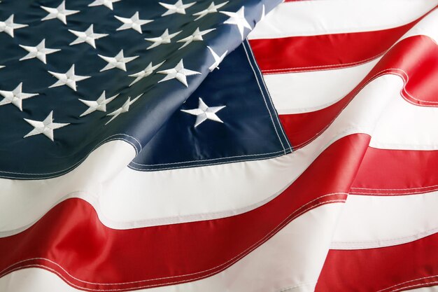 American flag background