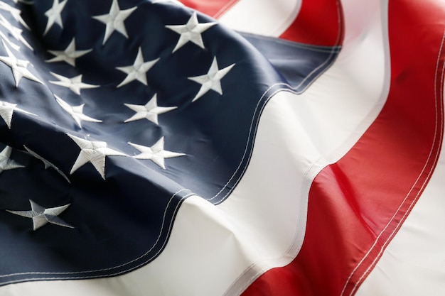 Photo american flag background