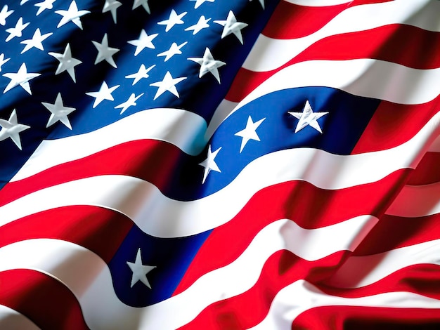 American flag background