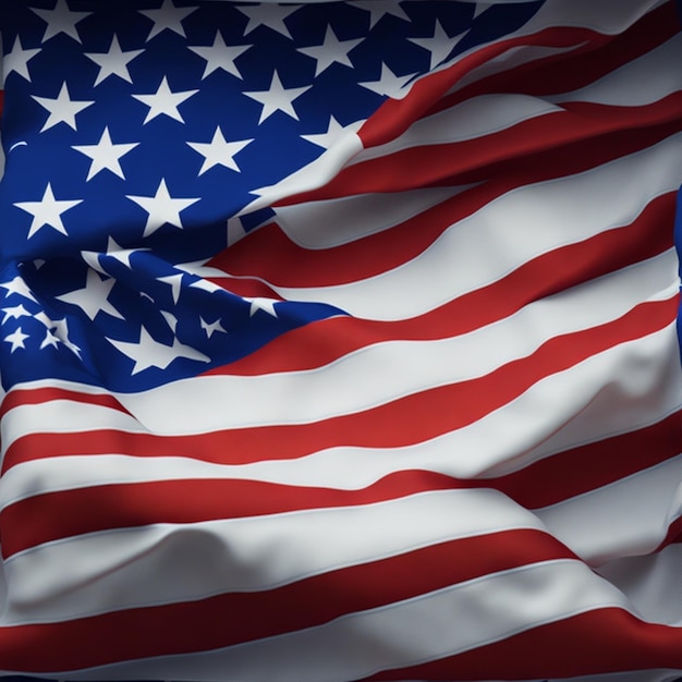 American flag background