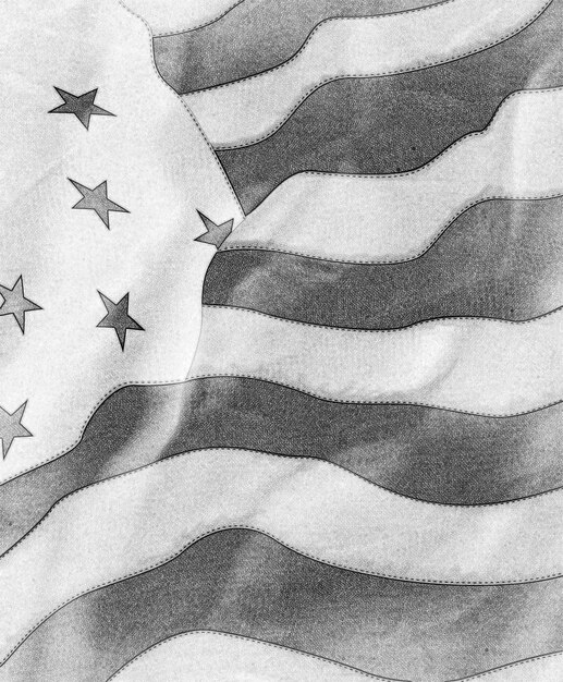 Photo american flag close view background illustration us flag wallpaper