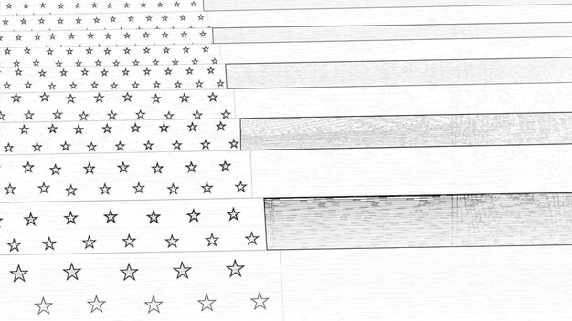 Photo american flag close view background illustration us flag wallpaper