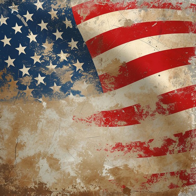 American flag on grunge background Memorial day 1png