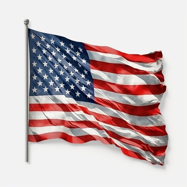 Foto bandiera americana degli stati uniti d'america
