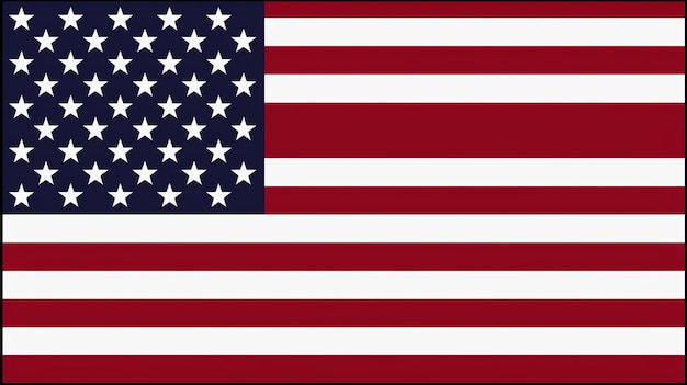 Photo american flag us flag