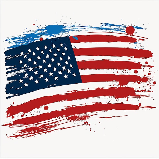アメリカ国旗 - 7月4日