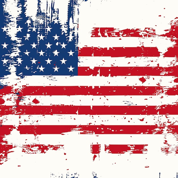 アメリカ国旗 - 7月4日