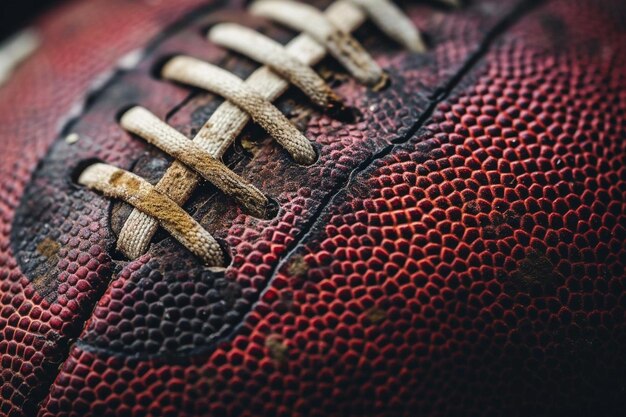 Photo american football ball background