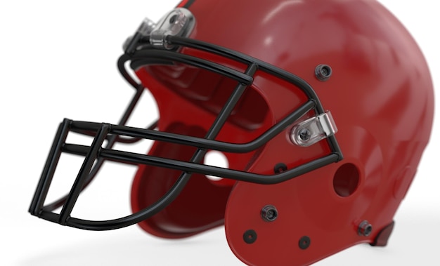 American Football Helmet 3d Model