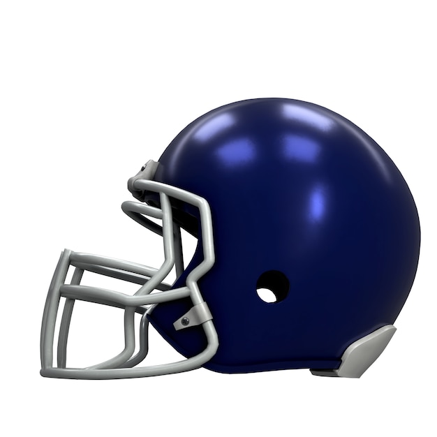 Photo american football helmet