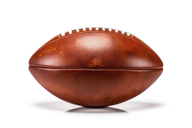 Photo american football isolated on solid white background