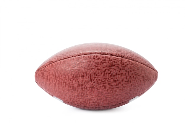 Photo american football isolated on a white