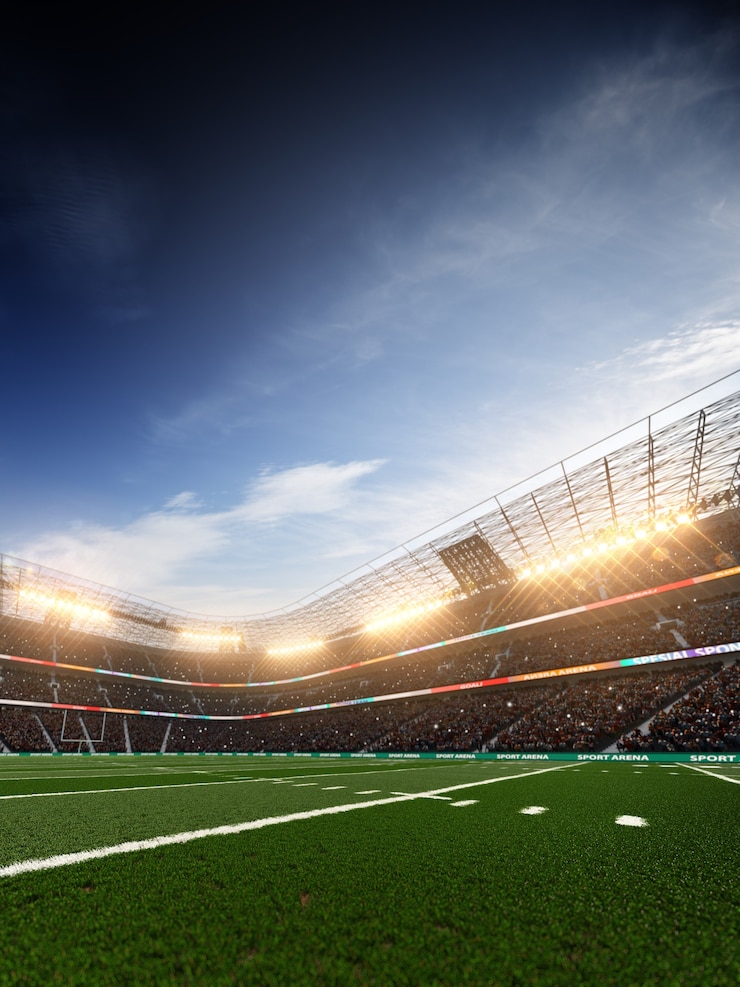 Photo american football soccer stadium