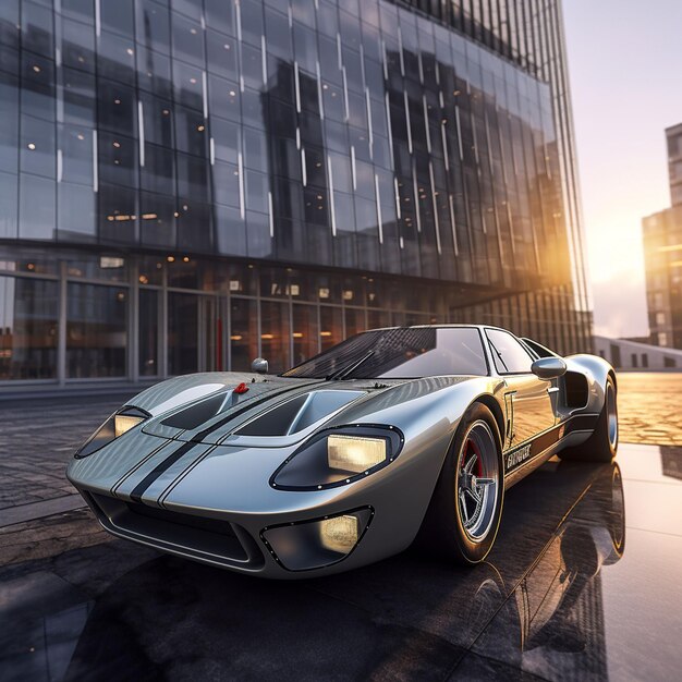 American Racing Car Ford GT40 op de White Night Custom Awards