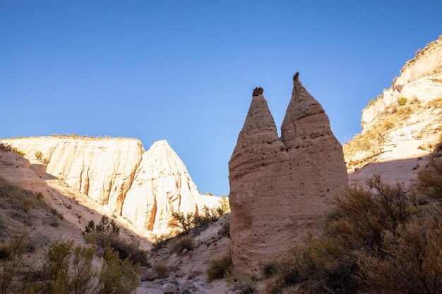 Amerikaans landschap tijdens een zonnige dag KashaKatuwe Tent Rocks